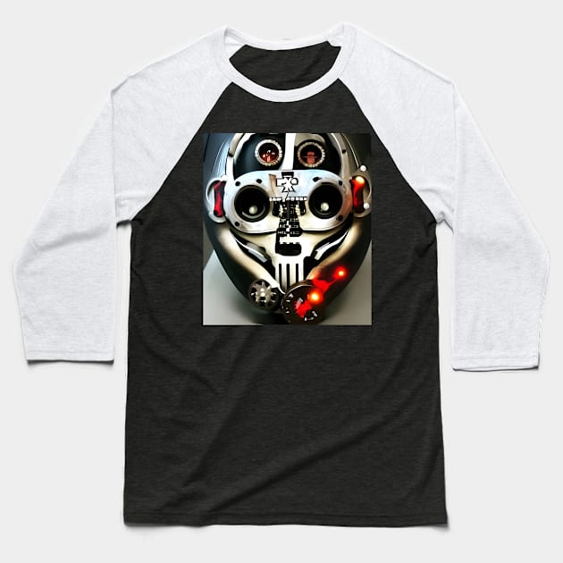 Rogue X Gothic Versus Steampunk Baseball T-Shirt by Roguex